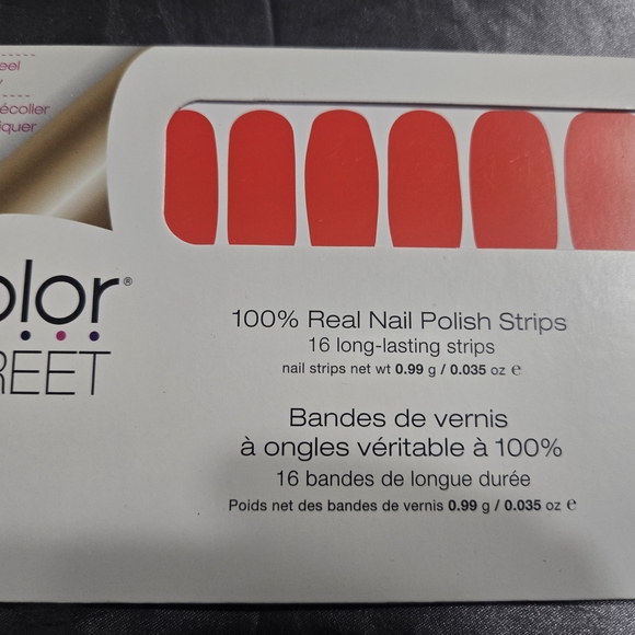 Color Street | Makeup | Color Street Red Nail Polish Strips High ...